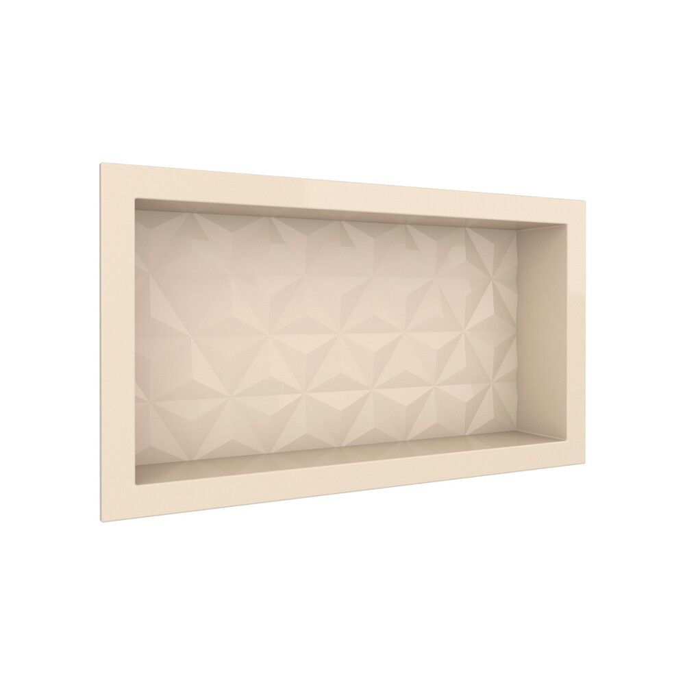NICHO DE EMPOTRAR PARA DUCHA MARMOL SINTETÉTICO 60x30 CM COLOR BEIGE Nicho De Empotrar Para Ducha Marmol Sintetético 60x30 Cm Color Beige