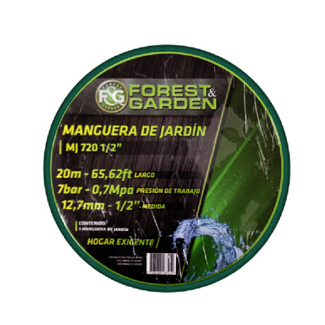 Manguera Forest & Garden 1/2 x 20 metros MJ7201/2