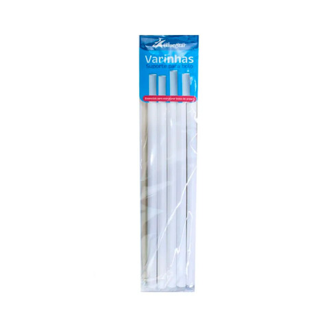 Palitos Plásticos 32 cm 12mm x5