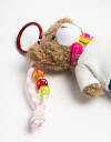 Llavero Cozy Llavero Y Bag Charm Oso Peluche - Combinacion Multicolor