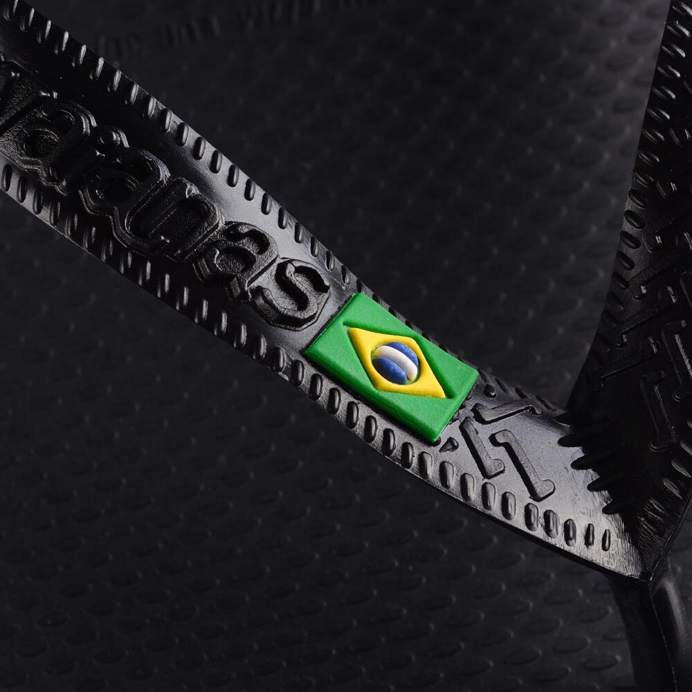 Sandalias Havaianas Brasil Unisex Negro