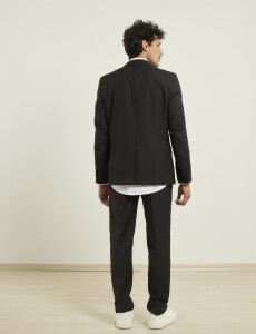 220262 TRAJE SLIM FIT HARRINGTON LABEL Negro