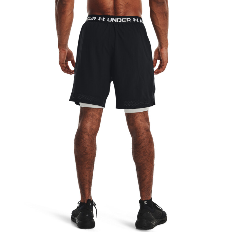 UA Vanish Woven 2in1 Sts-GRY BLK-001