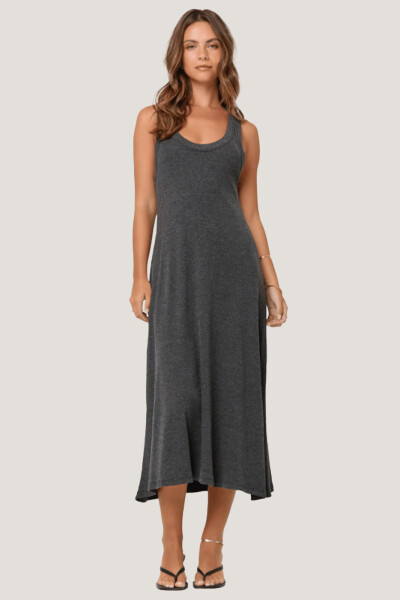 VESTIDO YUMA SCOOP Negro