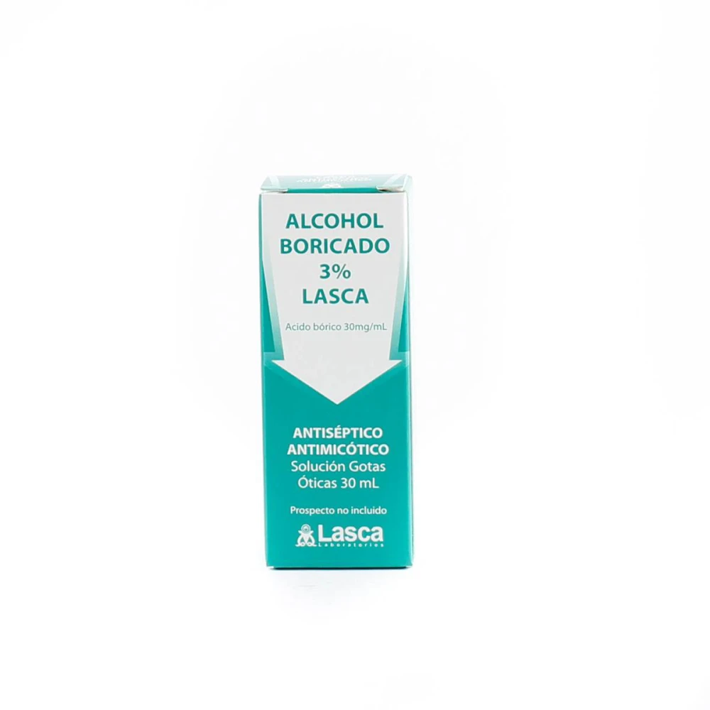 ALCOHOL BORICADO 3% LASCA FR. X 30 ML.