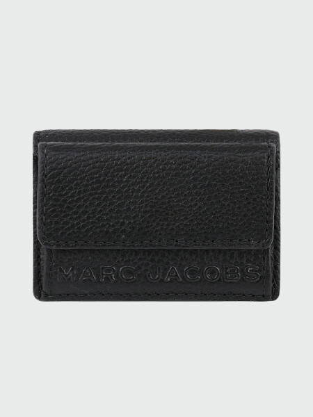 Billetera de cuero compacta, Marc Jacobs 0
