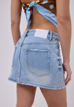 Pollera Kaia Denim Claro
