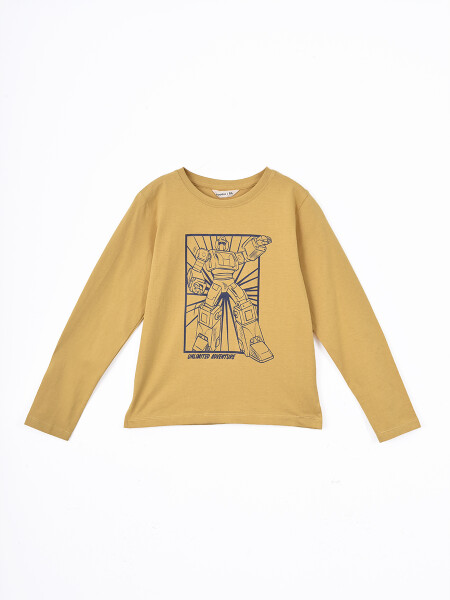 REMERA JAMES MOSTAZA