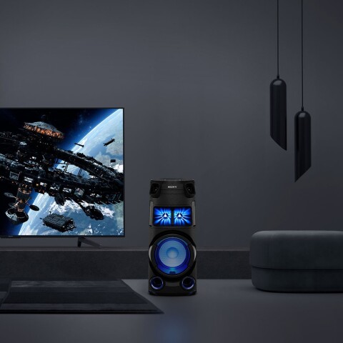 Minicomponente Sony MHC-V43D Bluetooth DVD Karaoke Luces LED Minicomponente Sony MHC-V43D Bluetooth DVD Karaoke Luces LED