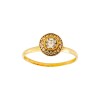 Anillo Halo-Oro bajo-Piedra Zirconia-AN8050 conpiedra