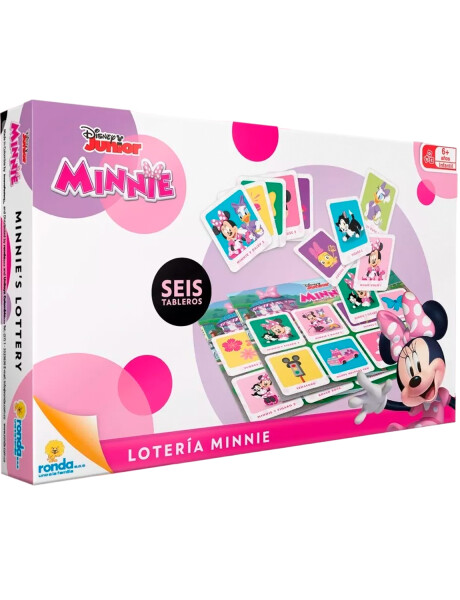 Juego de lotería Ronda Disney Minnie 54 piezas Juego de lotería Ronda Disney Minnie 54 piezas