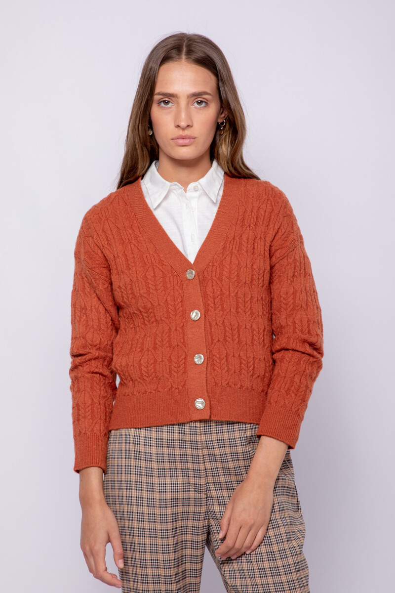 CARDIGAN BRIO Canela