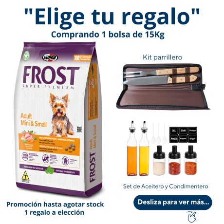 FROST ADULTO RAZA PEQUEÑA 15 KG Frost Adulto Raza Pequeña 15 Kg