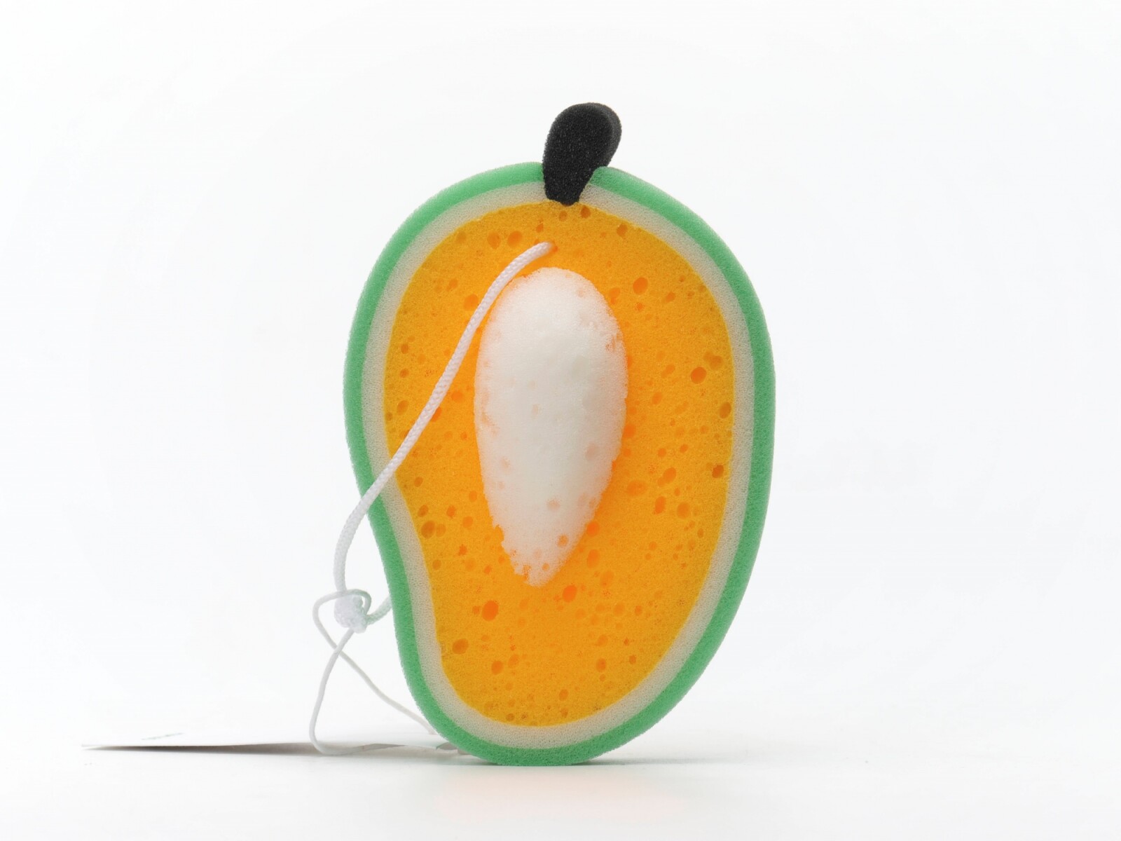 ESPONJA DE BAÑO CON FORMA DE MANGO 