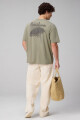 Polo The Effortless Oversized Tee Hombre Umbrella Sea Grass