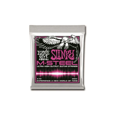 Encordado Electrica Ernie Ball M-steel Super 009 Encordado Electrica Ernie Ball M-steel Super 009