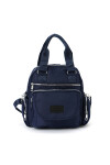 Mochila de nylon Azul