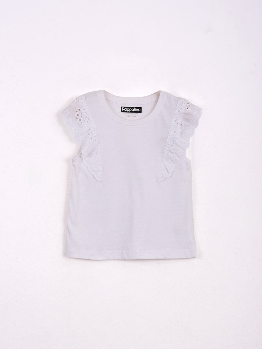 CONJUNTO MUSCULOSA Y SHORT - BLANCO 