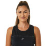 Race Tank - Mujer Performance Black/charcoal Grey