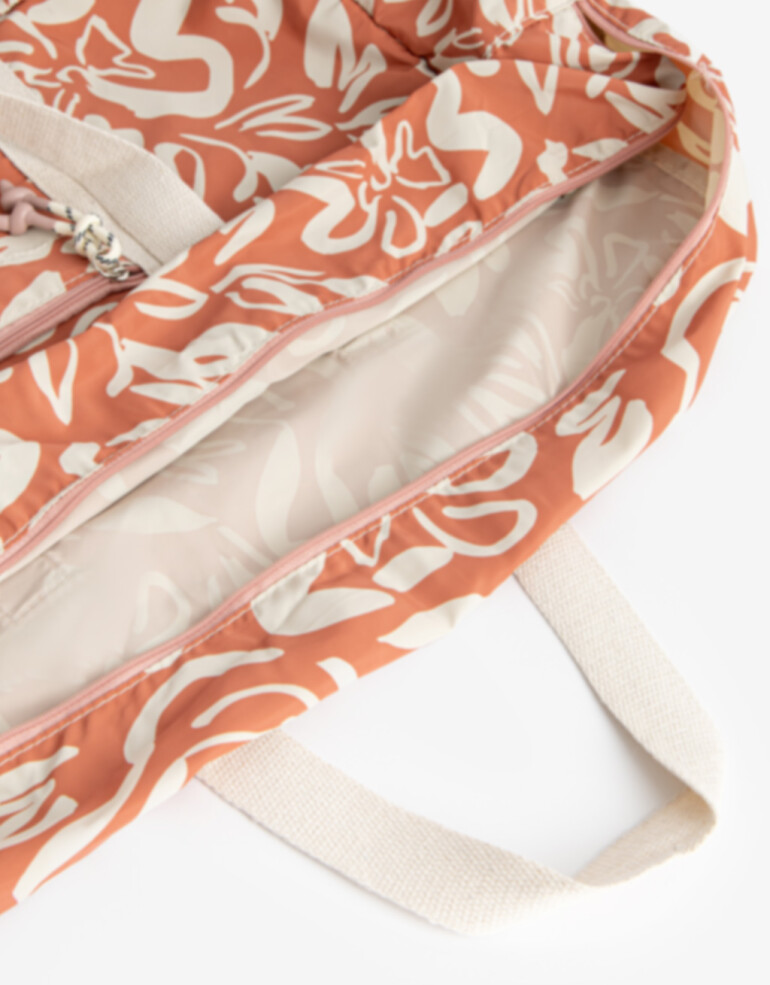 Porta Cosméticos Bolso Bolso Plegable De Material Reciclado - Estampado Flores