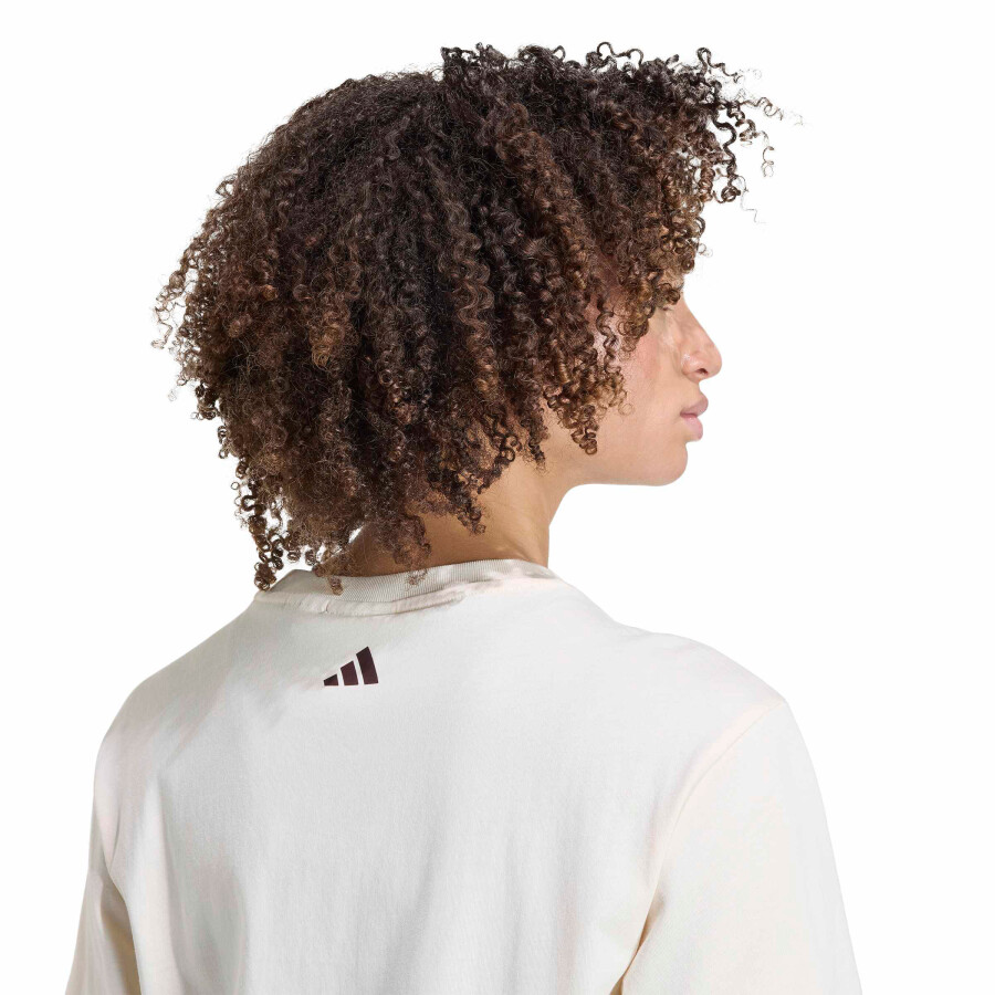Remera de Mujer Adidas Farm Rio Beige - Multicolor