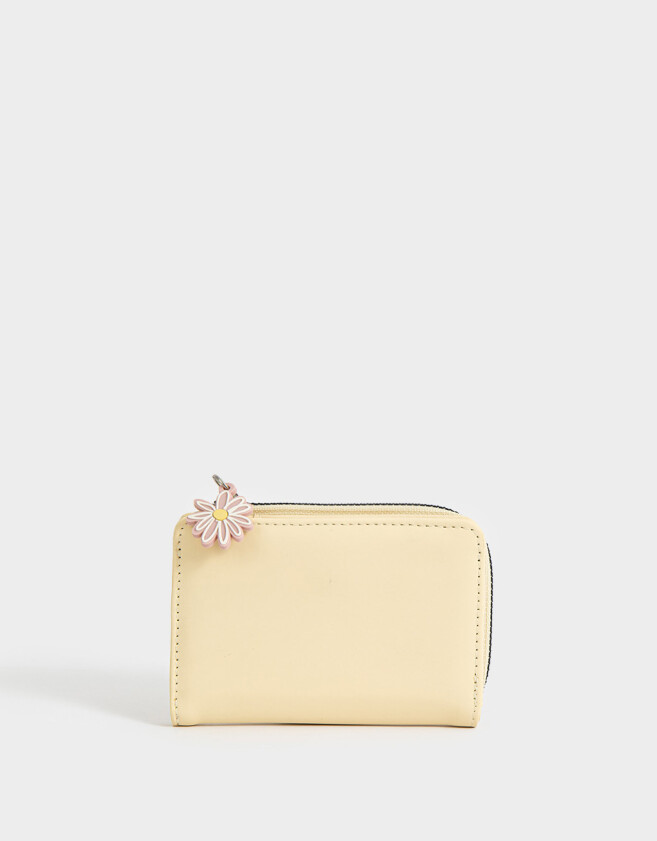 Billetera Billetera Con Strap - Amarillo Claro