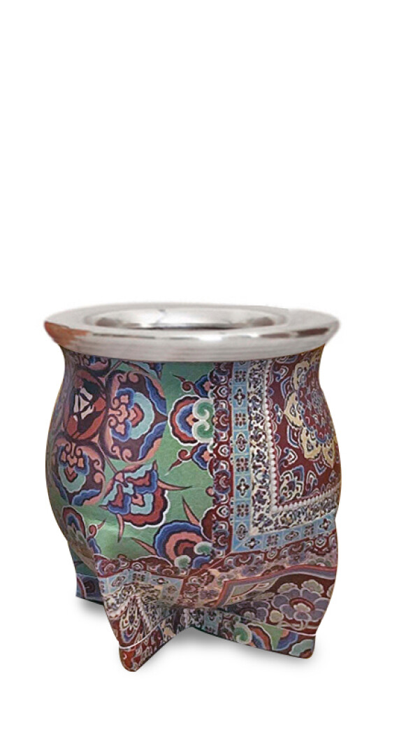 MATE DE CERÁMICA CHICO DELTA AZULEJO ESPAÑOL VERDE