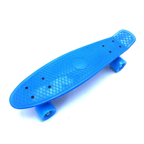 Skate Plástico Liso Azul 2441 Unica