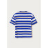 CAMISETA MM MASC AZUL CARIBE/CHUMBO/BLANCO