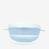 Bowl 4 en 1 KIKKABOO celeste transparent