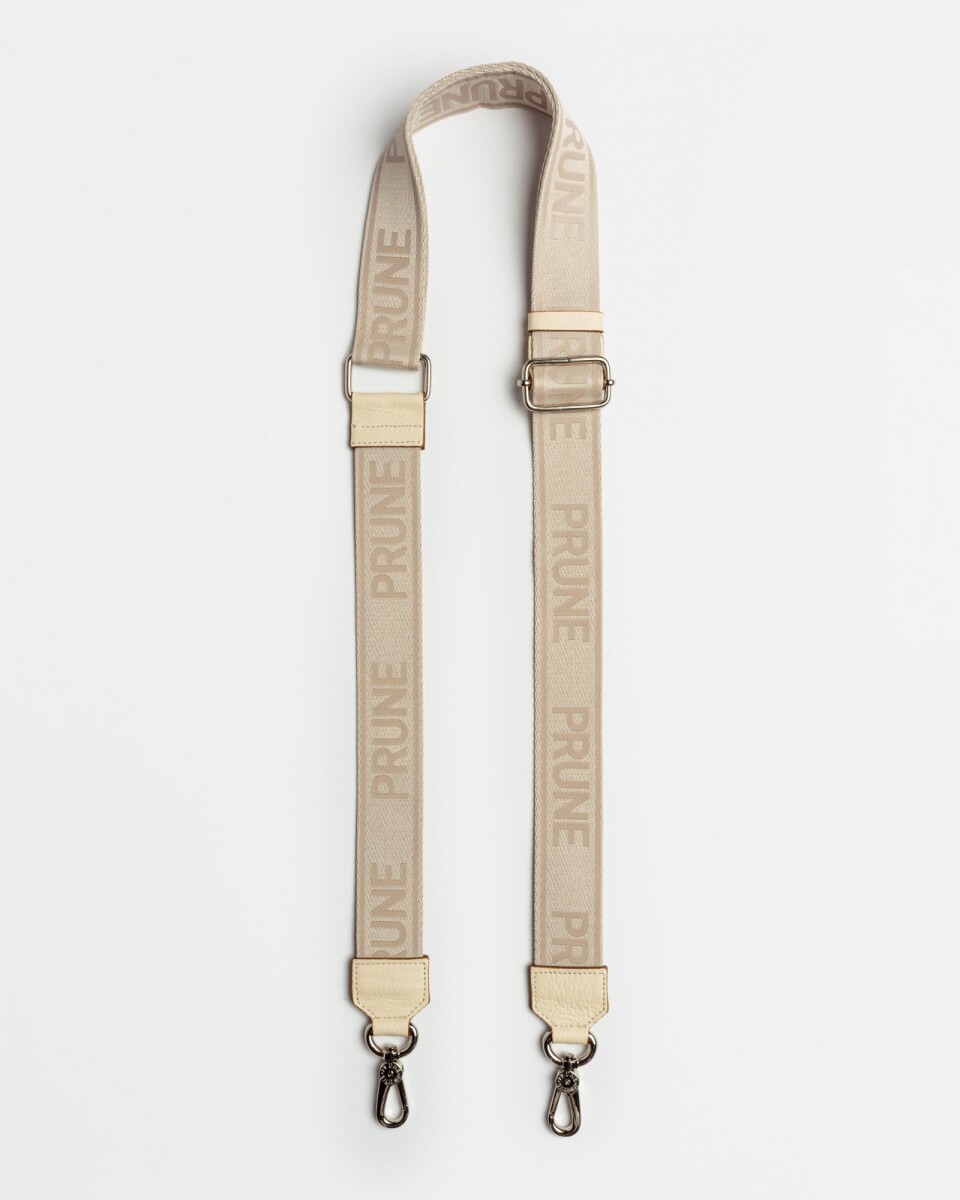 Correa Bali en cuero graneado - Natural 