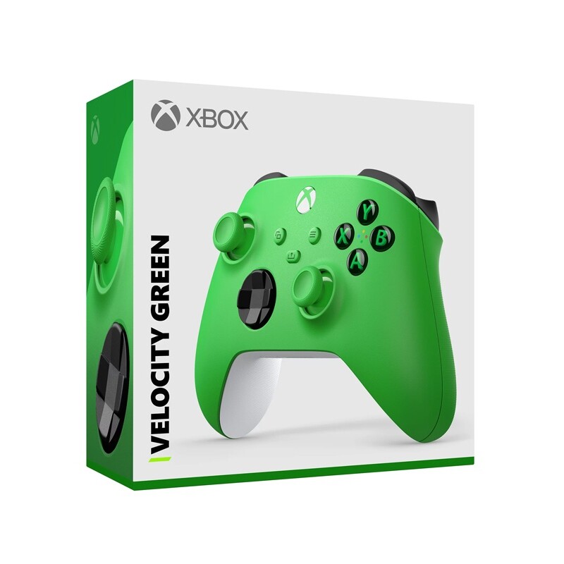 Joystick inalámbrico Microsoft para Xbox Velocity Green Joystick inalámbrico Microsoft para Xbox Velocity Green