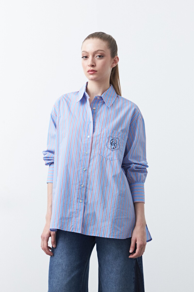 CAMISA FAREO Azul Claro