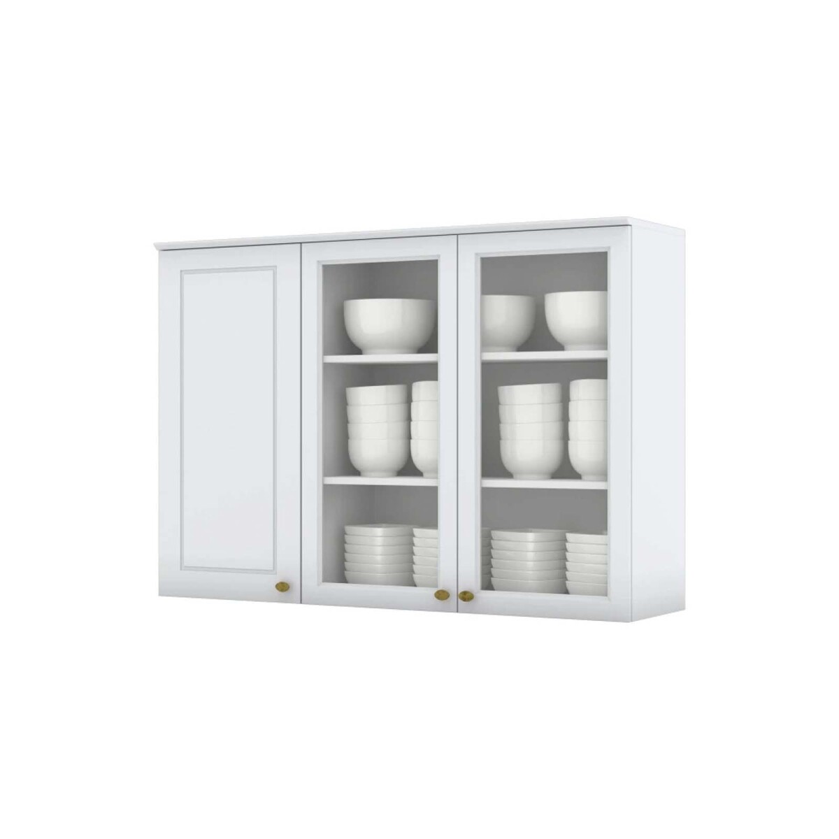 AEREO DE COCINA - 120 CM MDF BLANCO AMERICANA 