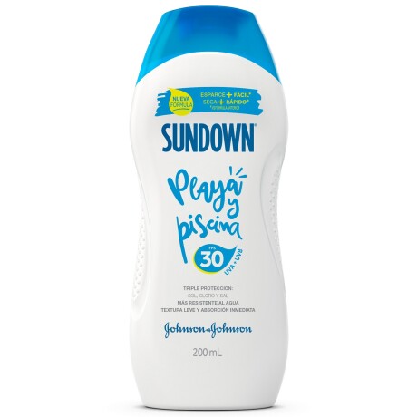 Protector solar Sundown Playa & Piscina 30FPS 200ml Protector solar Sundown Playa & Piscina 30FPS 200ml