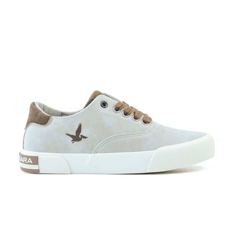Championes Santa Barbara NAUTICAL PU W de Mujer - NAUTICAL PU W Gris