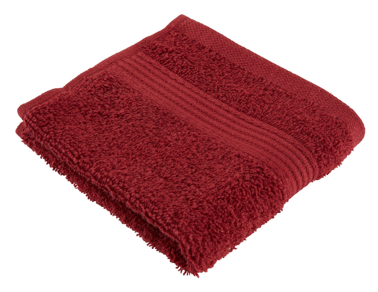 Toalla de tocador KARLSTAD 28x30 burdeos 