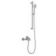 Grifería Ducha Exterior Viseu Aqualia Acero Inox GRIS-BRUSHED NICKEL