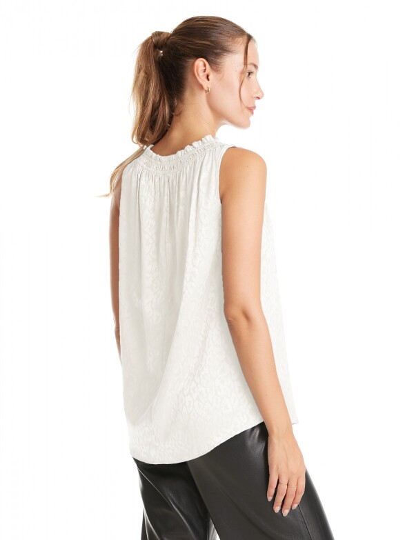 Blusa Satén BLANCO