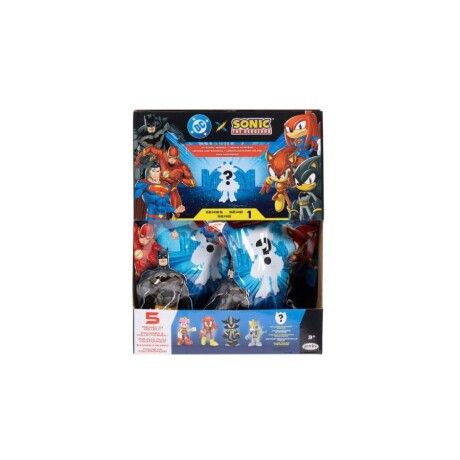 Figura sorpresa DC x Sonic The Hedgehog - Mystery Heroes Series 1 Figura sorpresa DC x Sonic The Hedgehog - Mystery Heroes Series 1