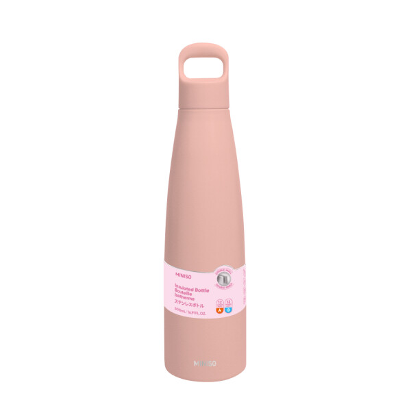 Botella térmica 500ml rosa