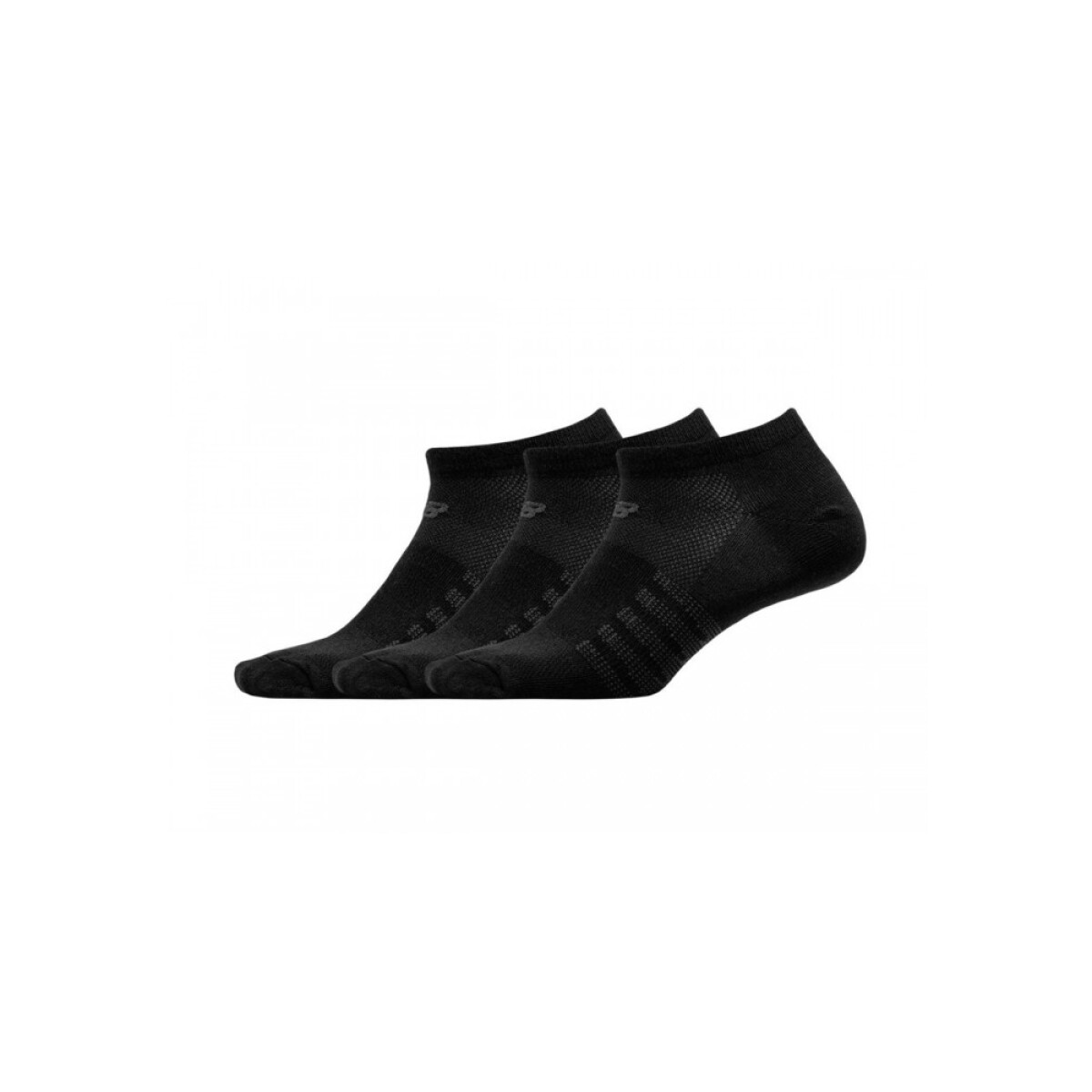 Medias New Balance Lifestyle No Show 3 pack - N032 NEGRO - NEGRO 