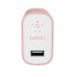 Cargador De Ular Belkin Kit Con Cable ROSADO