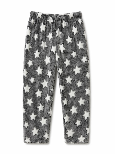 PANTALON PIJAMA ANA GRIS OSCURO