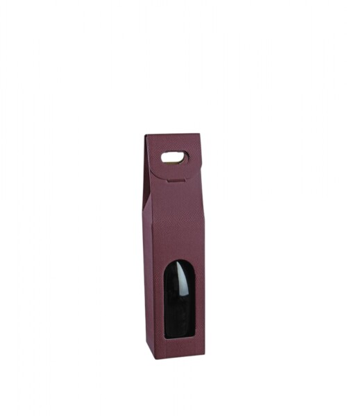 Caja c/ventana 1 botella 9x9x38,5 - 37713 - SKIN VINACCIA Caja c/ventana 1 botella 9x9x38,5 - 37713 - SKIN VINACCIA