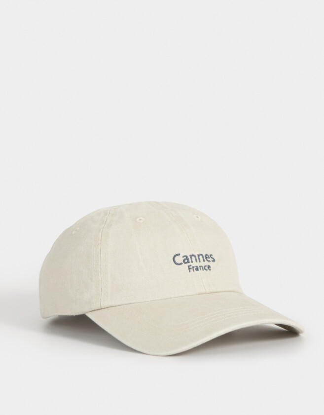 Caps Denim Gorra Denim "cannes" - Blanco Crudo