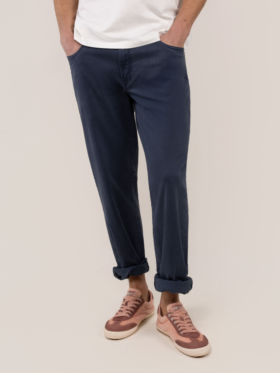 Pantalón 5 Bolsillos - Marino 