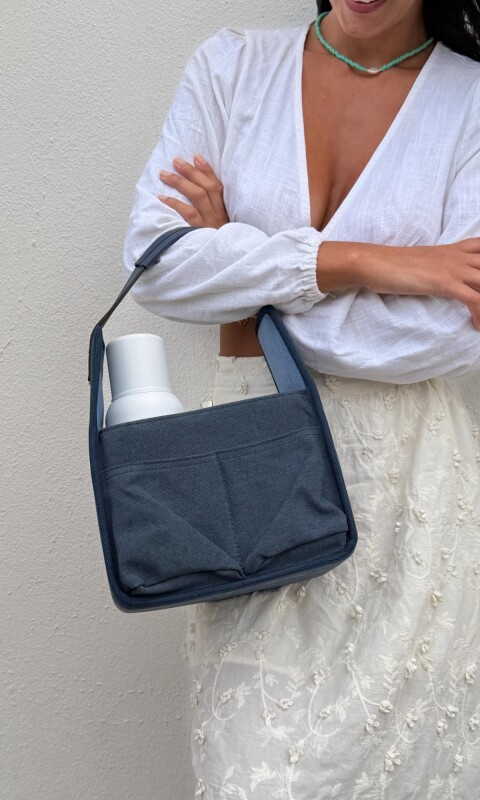 SET MATERO NAMIBIA AZUL C/BLANCO