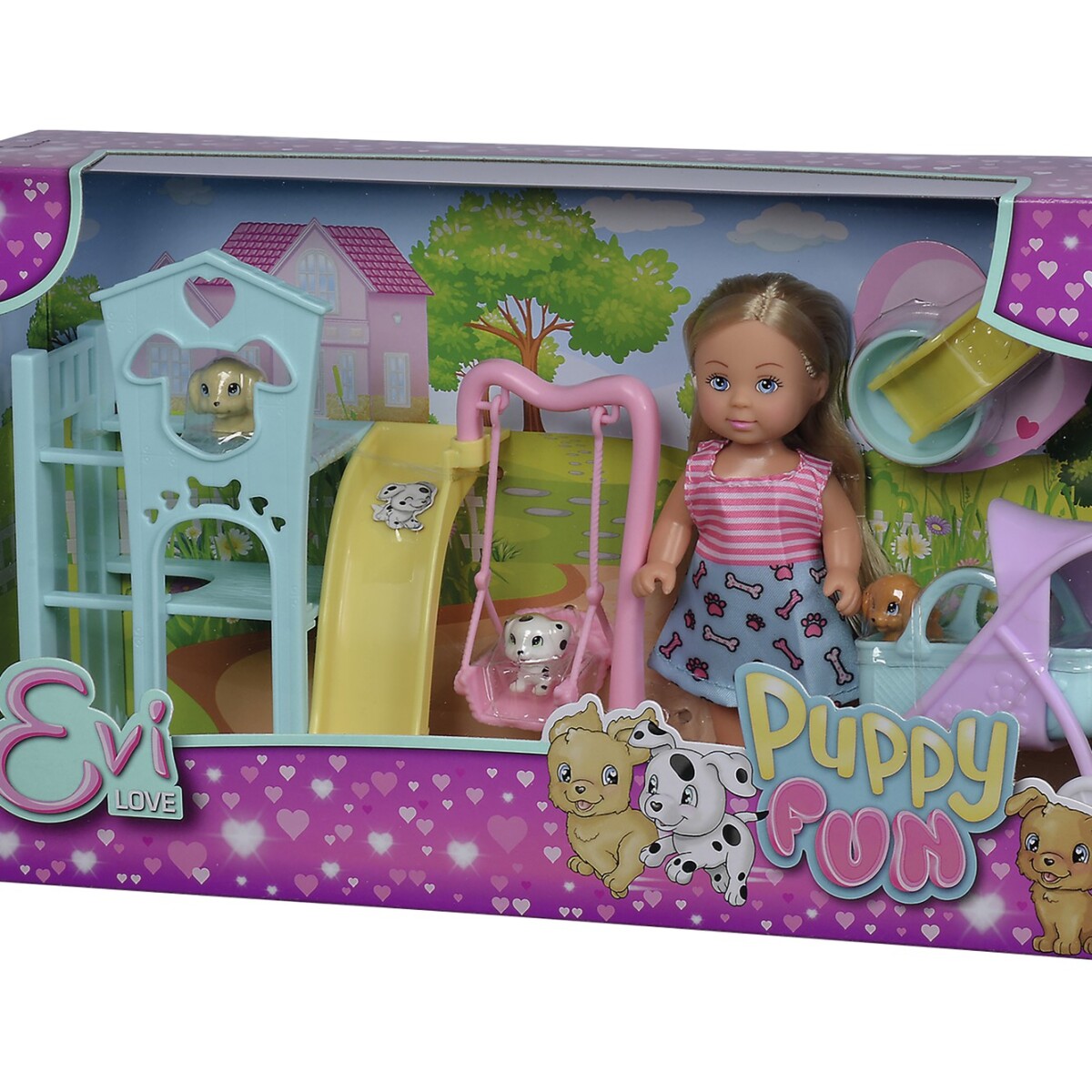 Set Muñeca Evi Love Puppy Fun 
