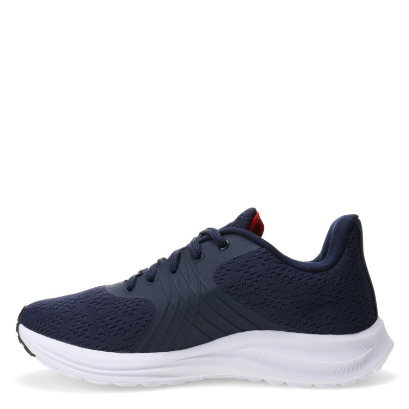 Championes de Niño KIDY acordonado Azul Marino - Rojo